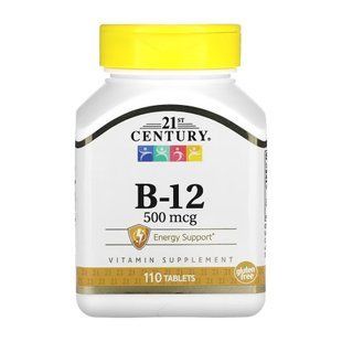 B-12 500 mcg - 110 tabs 2023-10-7057 фото
