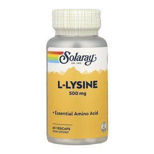 L-Lysine 500mg - 60 vcaps 2023-10-6753 фото