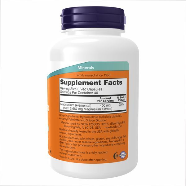 Magnesium Citrate - 120 caps 100-34-7892041-20 фото