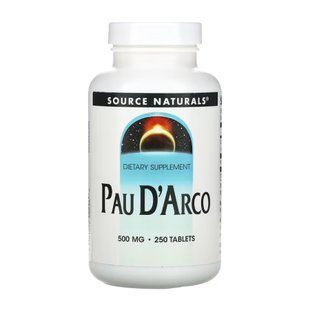 Pau D'Arco 500mg - 250 tabs 2023-10-5283 фото