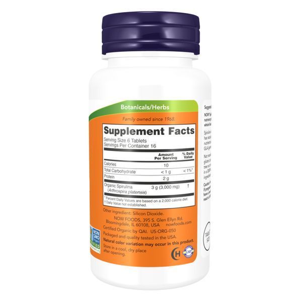 Spirulina 500mg - 500 tabs 2022-10-0688 фото
