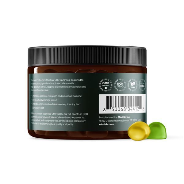 CBD Gummies Full Spectrum 750 mg Apple & Lemon - 30 gummies (10+2 в подарунок!) 2023-10-7175 фото