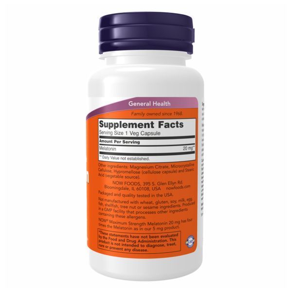Melatonin 20mg - 90 vcaps 2022-10-1710 фото