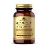 Vitamin D3 (Cholecalciferol) 55 mcg (2200 IU) - 100 vcaps 100-22-3570925-20 фото