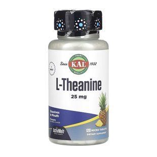L-Theanine 25 mg - 120 tabs 2023-10-6397 фото