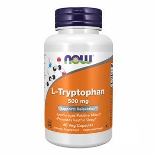 L-Tryptophan 500mg - 60 vcaps 2022-09-1178 фото