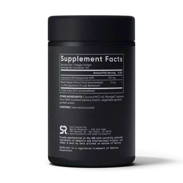 CoQ10 100mg - 120 veg softgels 2023-10-3439 фото