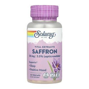 Vital Extracts Saffron - 30 vcaps 2023-10-7014 фото