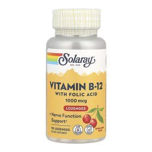 Vitamin B-12 1000mcg - 90 lozenges 2023-10-6741 фото