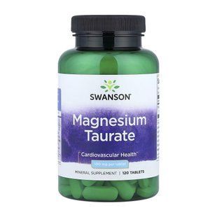 Magnesium Taurate 100 mg - 120 tabs 2023-10-6665 фото