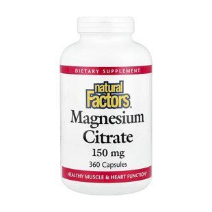 Magnesium Citrate 150mg - 360 caps 2023-10-5743 фото