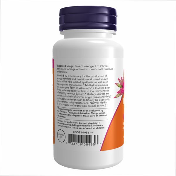 Methyl B-12 1000mcg - 100 lozenges 100-52-8755684-20 фото