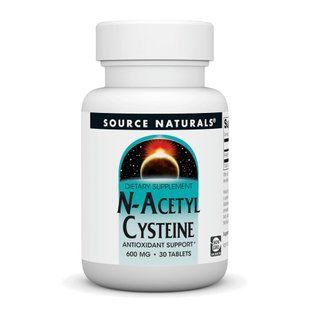 N-Acetyl Cysteine 600mg - 30 tabs 2023-10-5884 фото