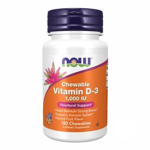 VIT D-3 1000 IU Chewable Fruity - 180 loz 2022-09-1183 фото