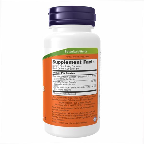 Rei-Shi Mushrooms 270 mg - 100 vcaps 2022-10-2319 фото