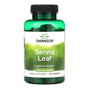 Senna Leaf 500mg - 100 сaps 2023-10-4073 фото