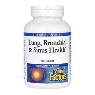 Lung Bronchial & Sinus Health - 90 tabs 2023-10-7738 фото