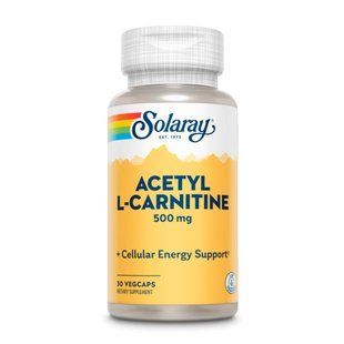 Acetyl L-Carnitine 500mg - 30 vcaps 2023-10-3019 фото