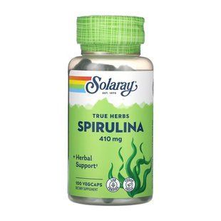 Spirulina Algae 410mg - 100 vcaps 2023-10-5843 фото