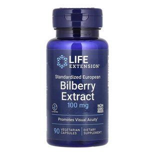 Standardized European Bilberry Extract 100 mg - 90 vcaps 2023-10-6353 фото