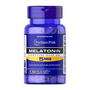 Melatonin 5mg - 120 tabs 2023-10-2178 фото
