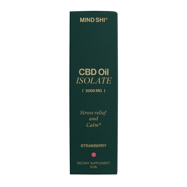 CBD Oil Isolate 3000 mg Strawberry - 10 ml 2023-10-3802 фото