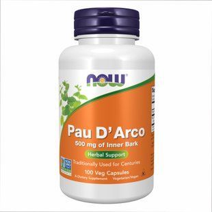 Pau D' Arco 500mg - 100 vcaps 2022-10-0973 фото