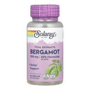 Bergamot Advanced Formula 500mg - 60 vcaps 2023-10-6963 фото