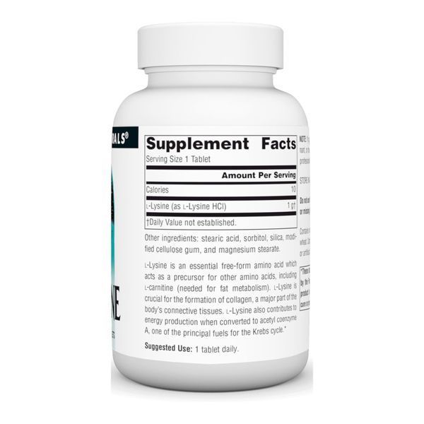 L-Lysine 1000mg - 50 tabs 2023-10-4606 фото