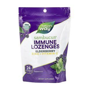 Sambucus Organic Lozenges Mint - 24 cnt 2022-10-1094 фото
