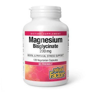 Magnesium Bisglycinate 200mg - 120 vcaps 2023-10-3820 фото