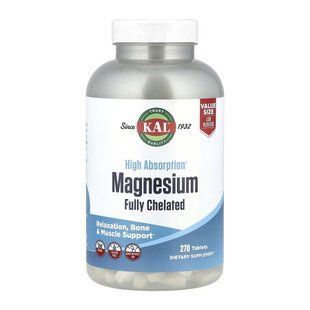 Magnesium Fully Chelated - 270 tabs 2023-10-7150 фото
