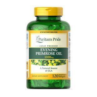 Evening Primrose Oil 1300 mg with GLA - 120 softgels 2023-10-4593 фото