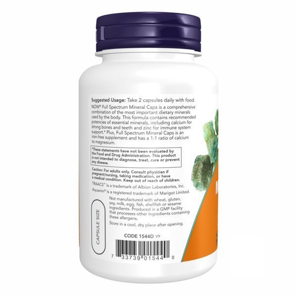 Full Spectrum Mineral Caps - 120 vcaps 2022-10-0046 фото