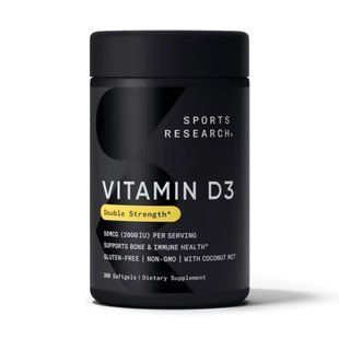 Vitamin D3 2000IU - 360 softgels 2023-10-4400 фото