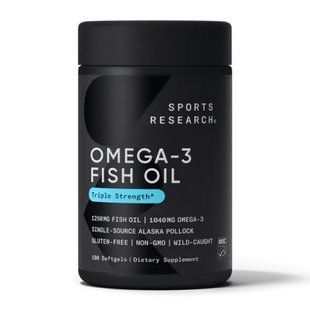 Omega-3 Fish Oil Alaska 1250mg - 180 softgels 2023-10-4008 фото