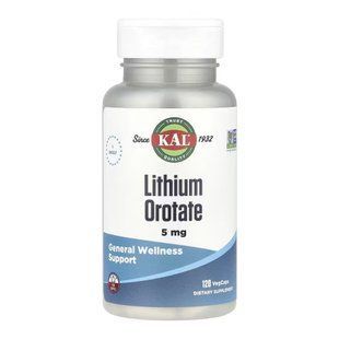 Lithium Orotate 5mg - 120 vcaps 2023-10-5196 фото