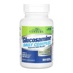 Glucosamine Daily Complex + D - 60 tabs 2023-10-7096 фото