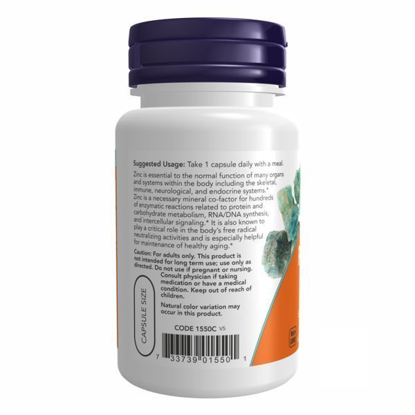 Zinc Picolinate 50 mg - 60 vcaps 2022-10-0047 фото