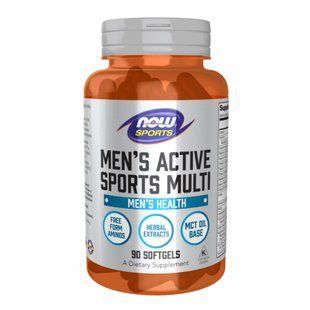 Men's Active Sports Multi - 90 softgels 100-77-5227223-20 фото