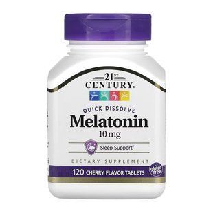 Melatonin 10 mg Quick Dissolve - 120 tabs 100-44-7039410-20 фото