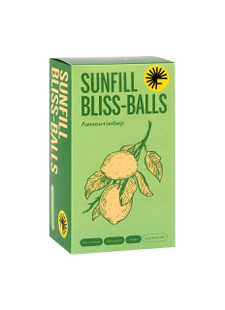 Цукерки Bliss-Balls &laquo;Лимон+імбир&raquo; 2039 фото