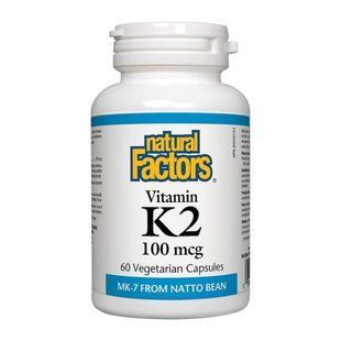 Vitamin K2 100mcg - 60 vcaps 2023-10-3809 фото