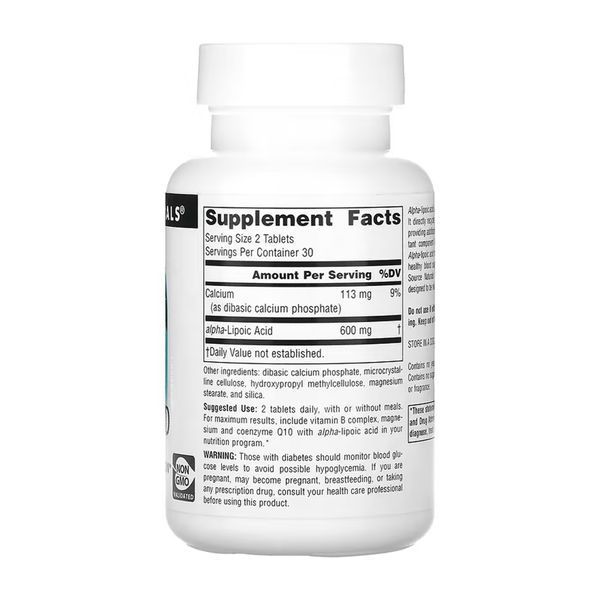Alpha Lipoic Acid 300mg - 60 tabs 2023-10-5555 фото