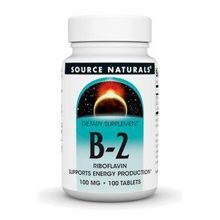 Vitamin B-2 100 mg - 100 tabs 2023-10-6134 фото