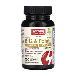 Methyl B-12 & Methyl Folate - 100 tabs (Пошкоджена етикетка) 2024-11-0299 фото