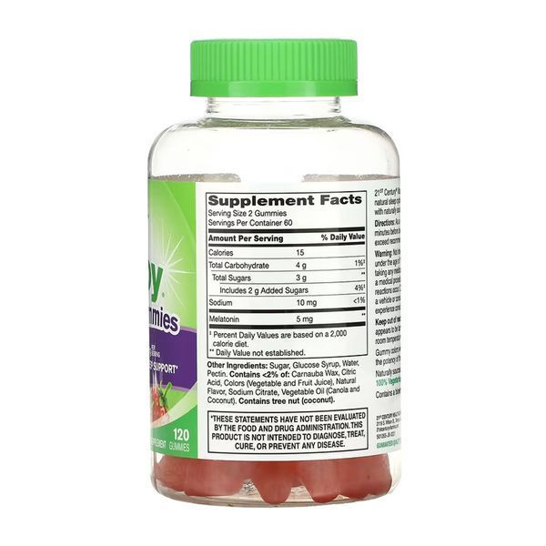 VitaJoy Melatonin 5 mg - 120 gummies 2023-10-7060 фото