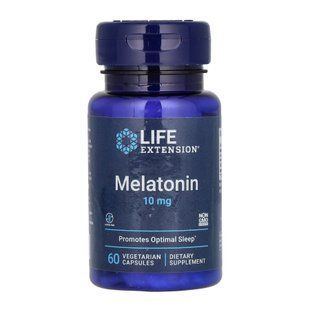 Melatonin 10 mg - 60 veg caps 2023-10-3414 фото