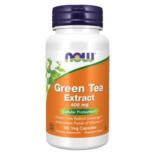 Green Tea Extract 400mg - 100 vcaps (До 01.27) 2024-11-0503 фото