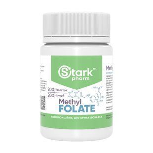 Methyl Folate 1667 DFE 1000 mcg - 200 tabs 2023-10-6699 фото